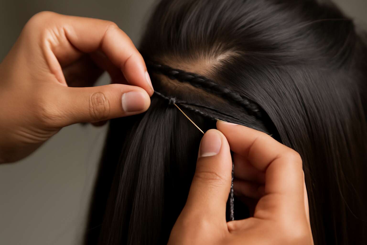 weaves sew in