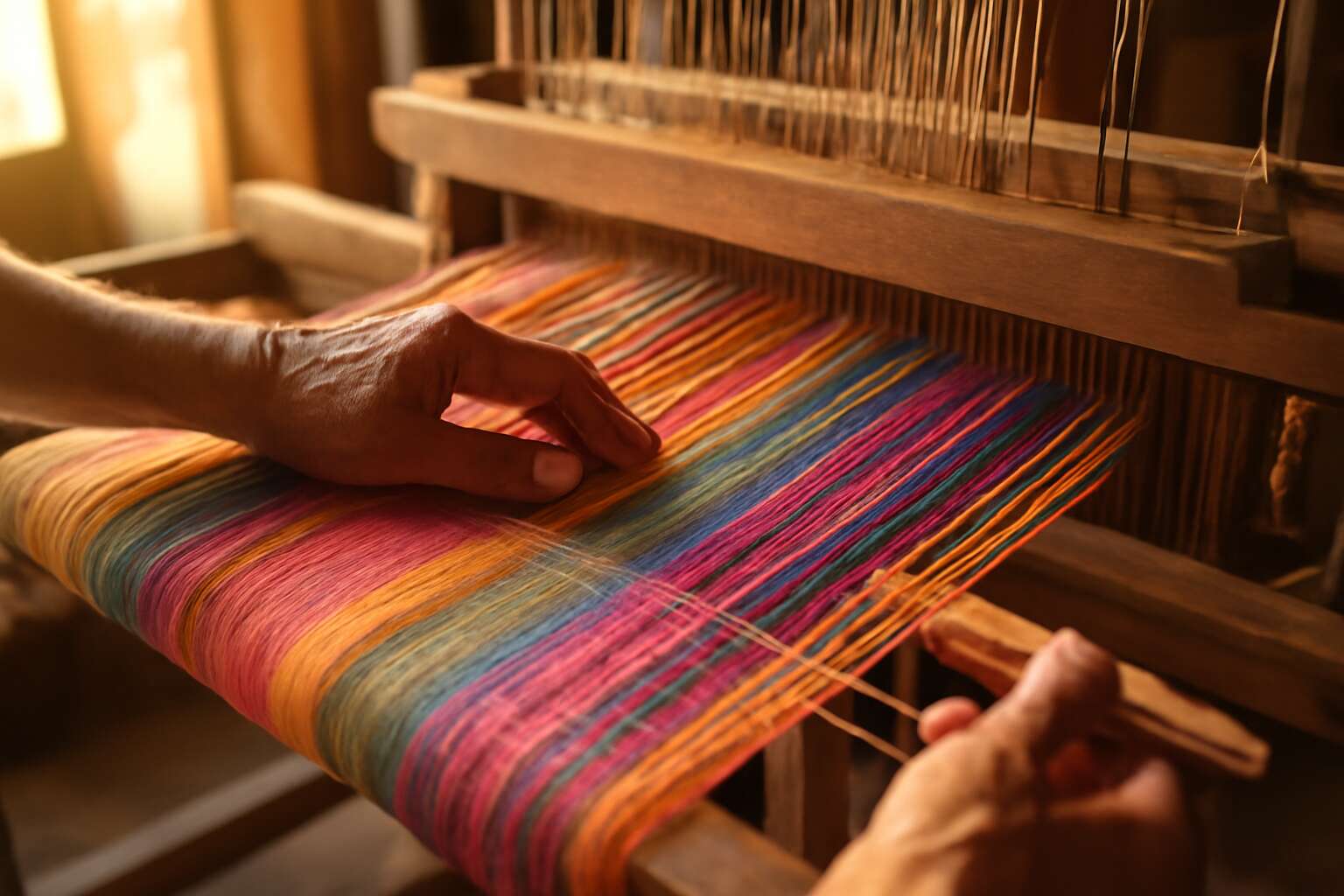 who weaves our clothes