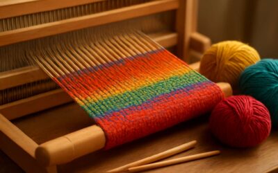 weaves and knits: a playful tour of texture, color, and craft.