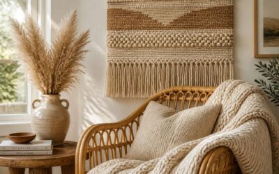 Weaves and decor tips for a cozy home makeover.