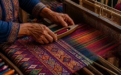 Who weaves cloth on a loom shapes every thread.