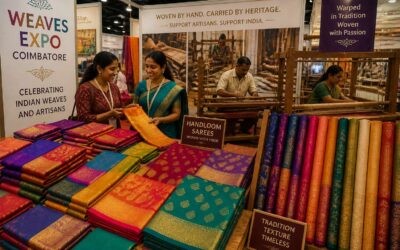Discover weaves expo coimbatore for unique handloom collections.