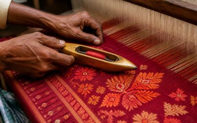 Discover the weaves of west bengal.